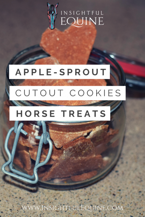 Easy homemade horse treats that are healthy, natural, and no sugar added. These roll-out cutout cookies are super easy to make and turn out really cute.